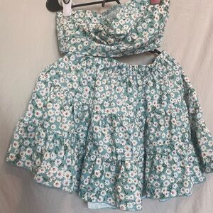 Floral Two-Piece Set